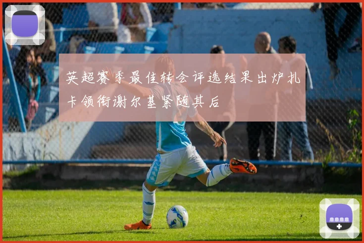 英超赛季最佳转会评选结果出炉扎卡领衔谢尔基紧随其后